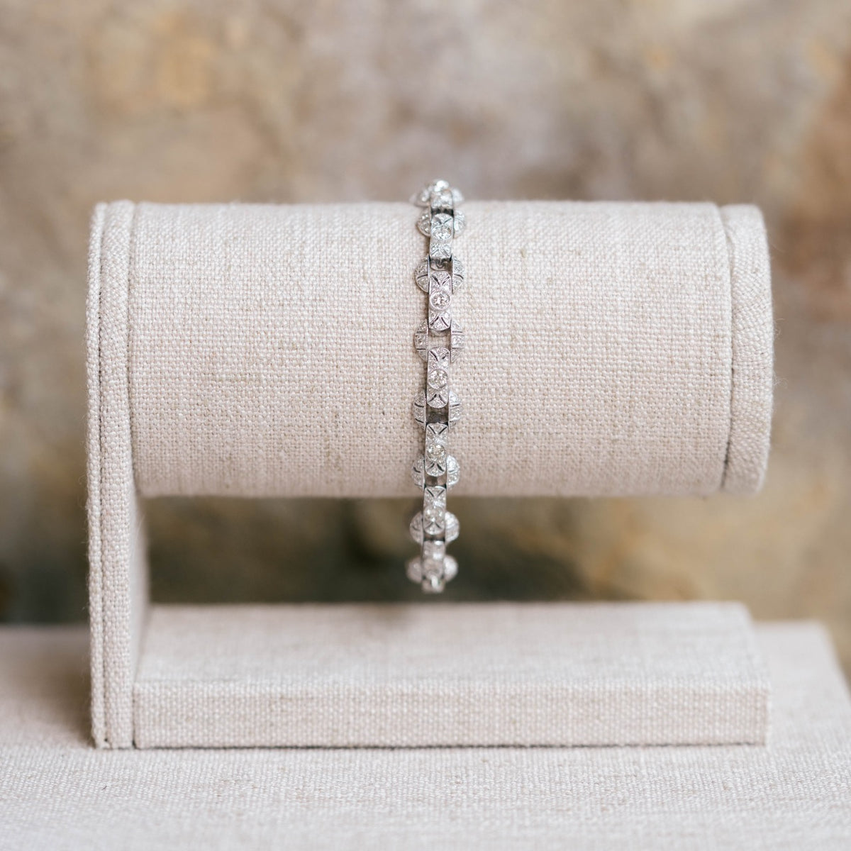 antique diamond bracelet
