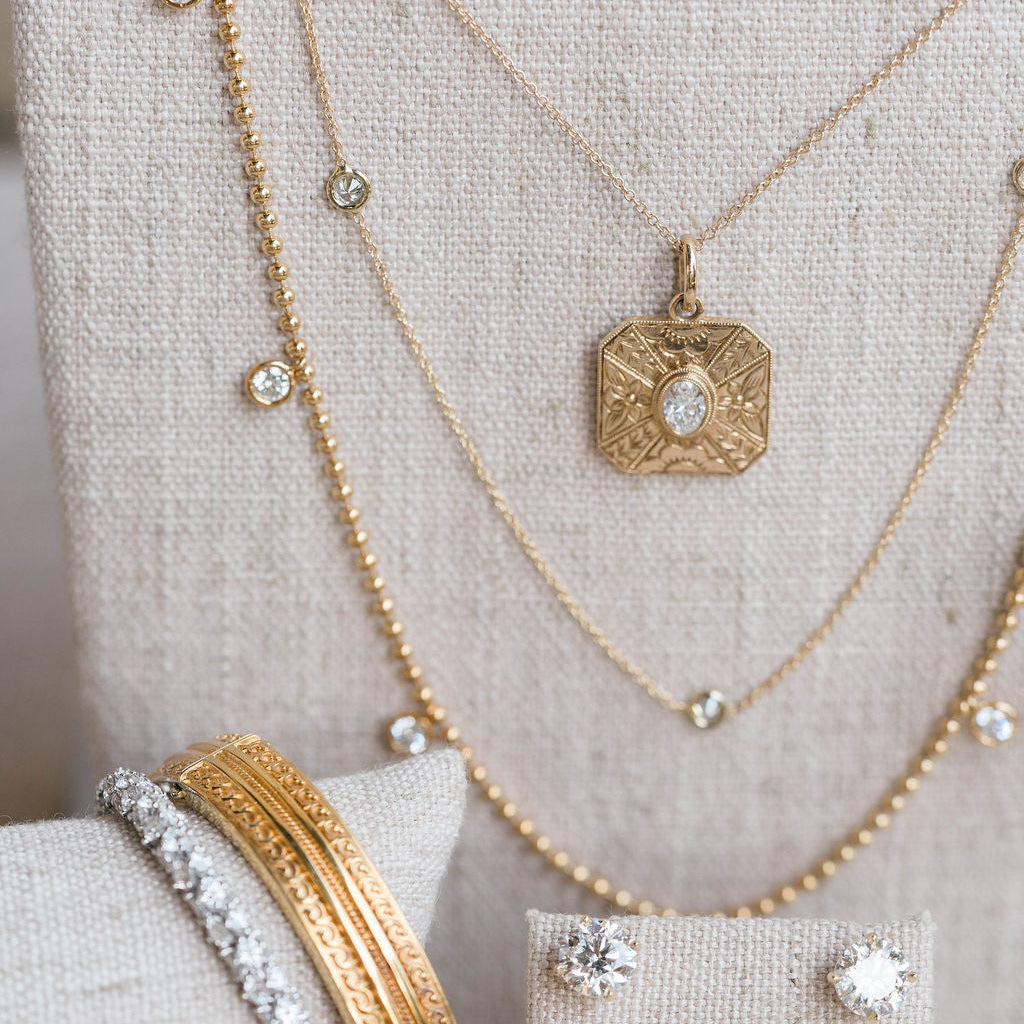 Merrell Necklace, yellow gold