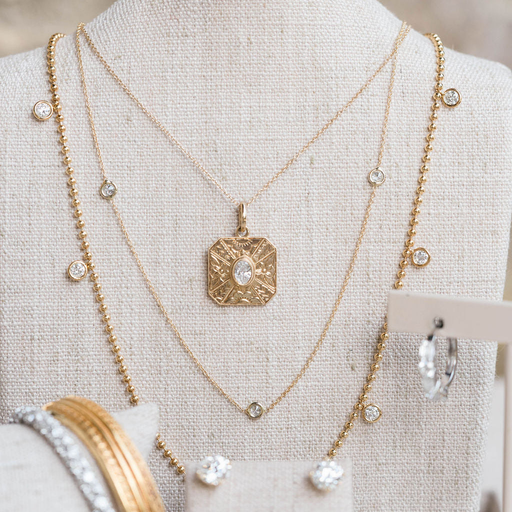 Merrell Necklace, yellow gold