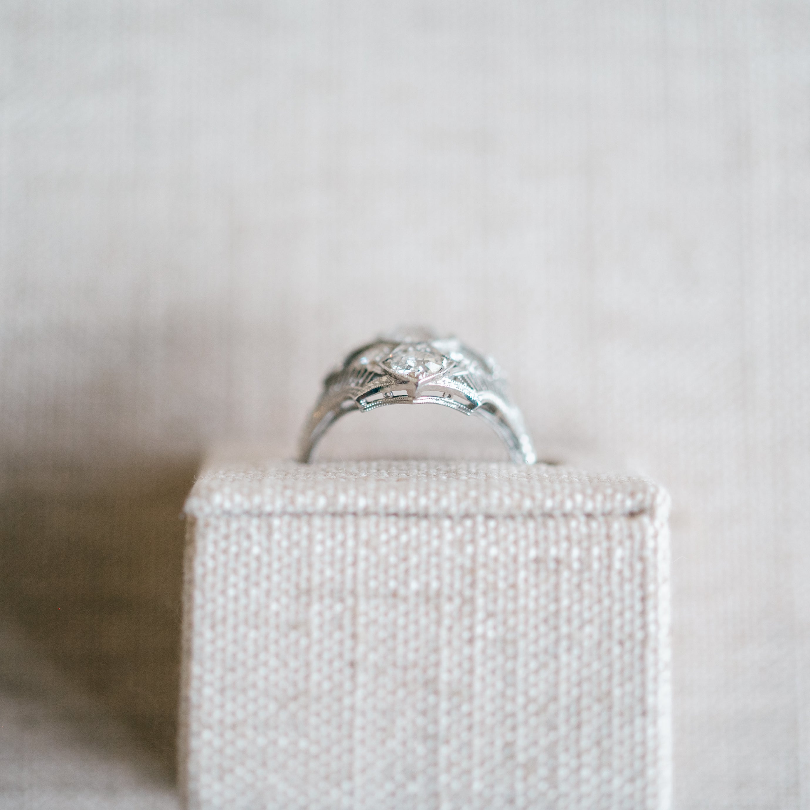 antique diamond ring