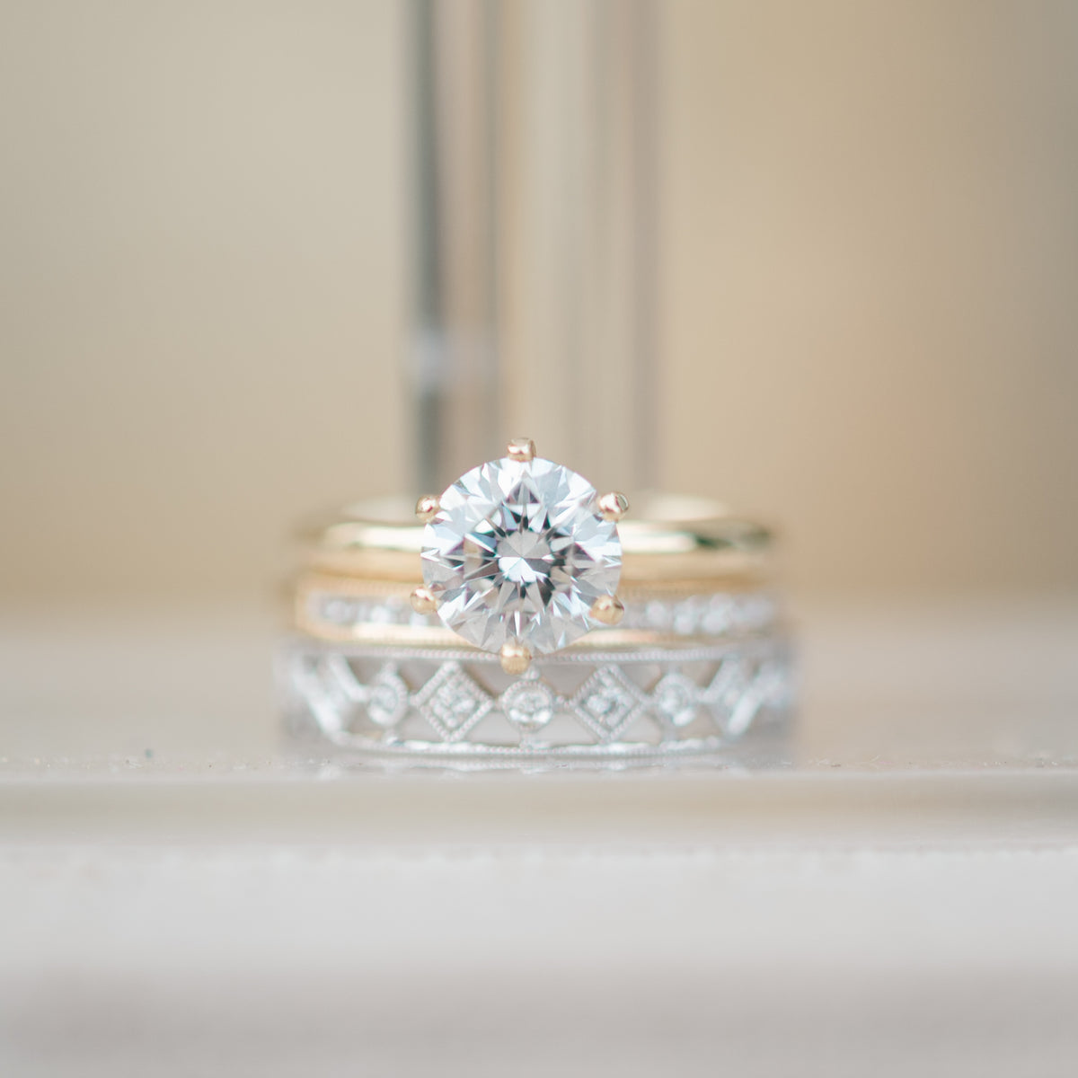 Diamond Solitaire Engagement Ring