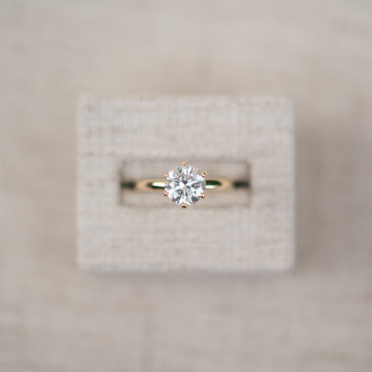 Diamond Solitaire Engagement Ring