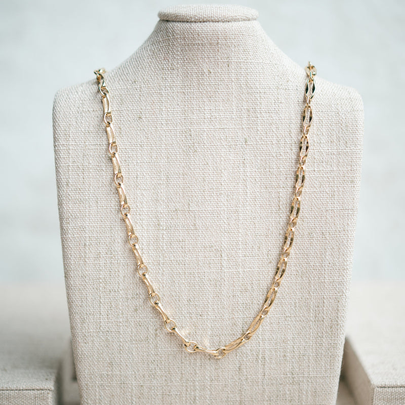 Vintage gold filled 26.5 inch chain