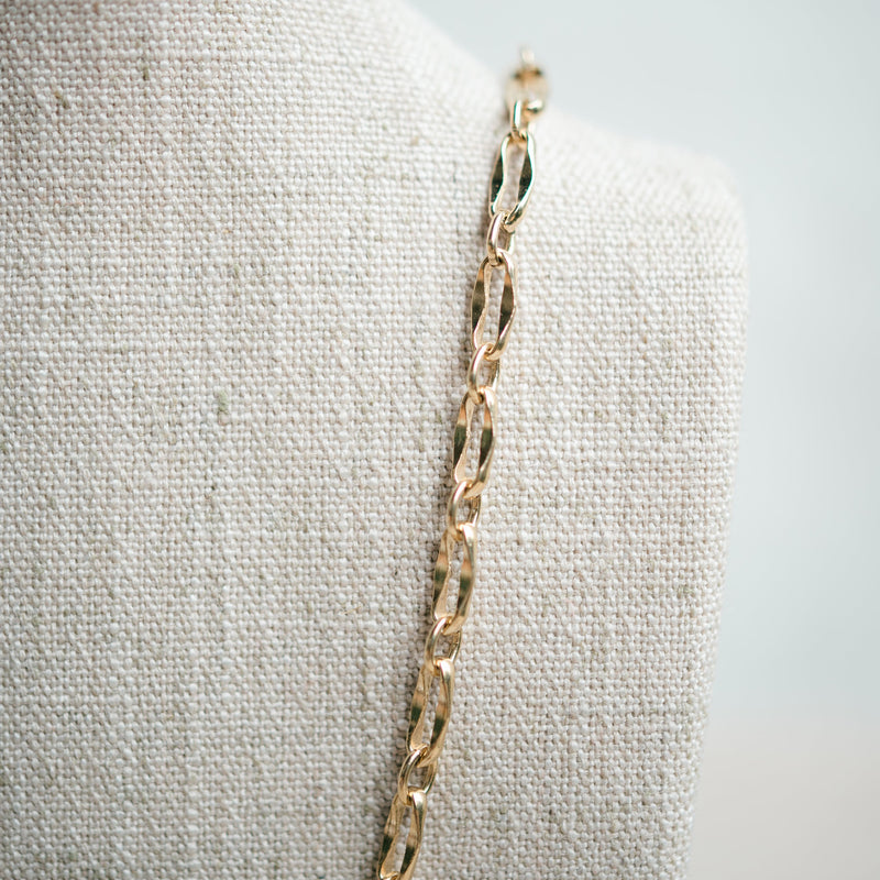 Vintage gold filled 26.5 inch chain