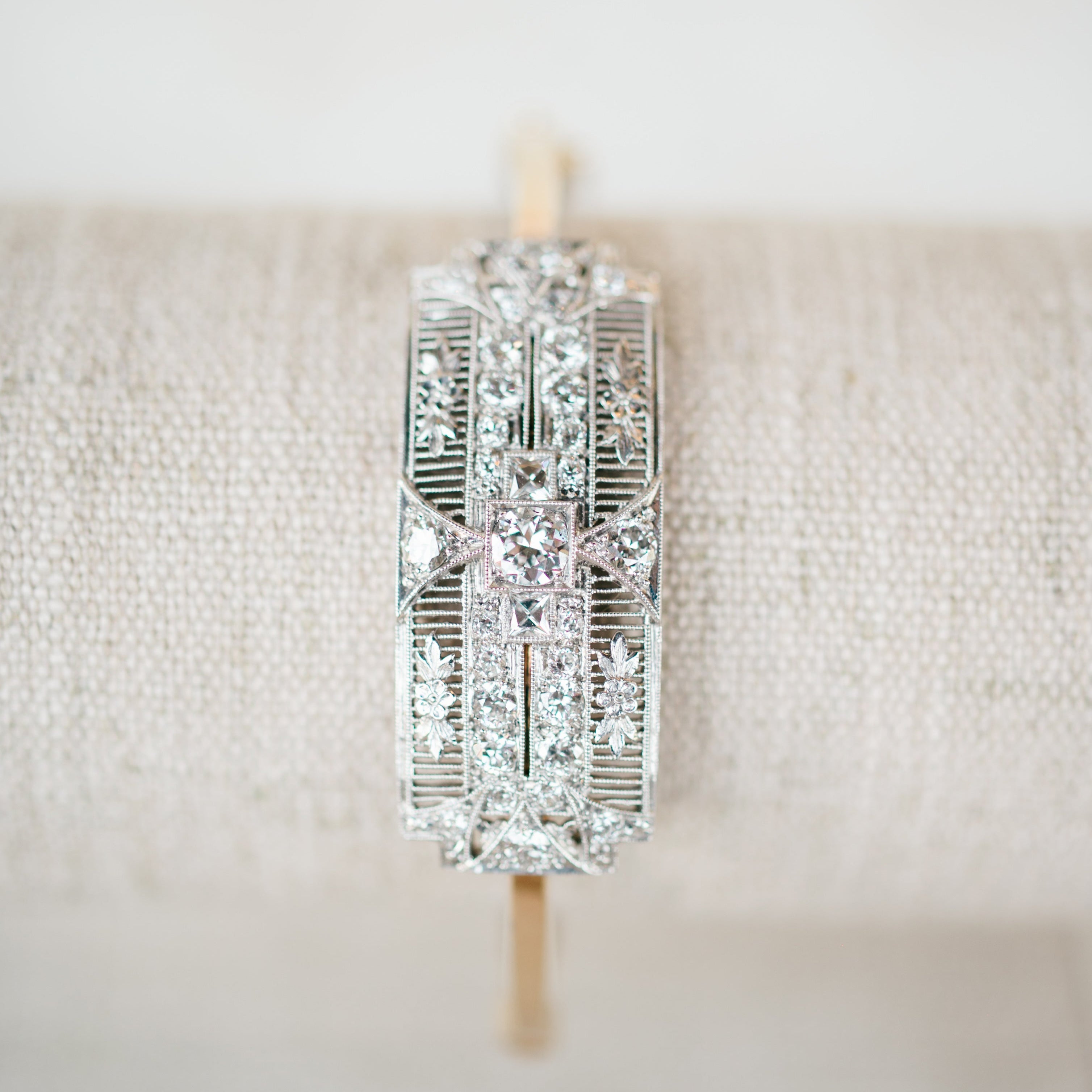 Antique Diamond Bangle