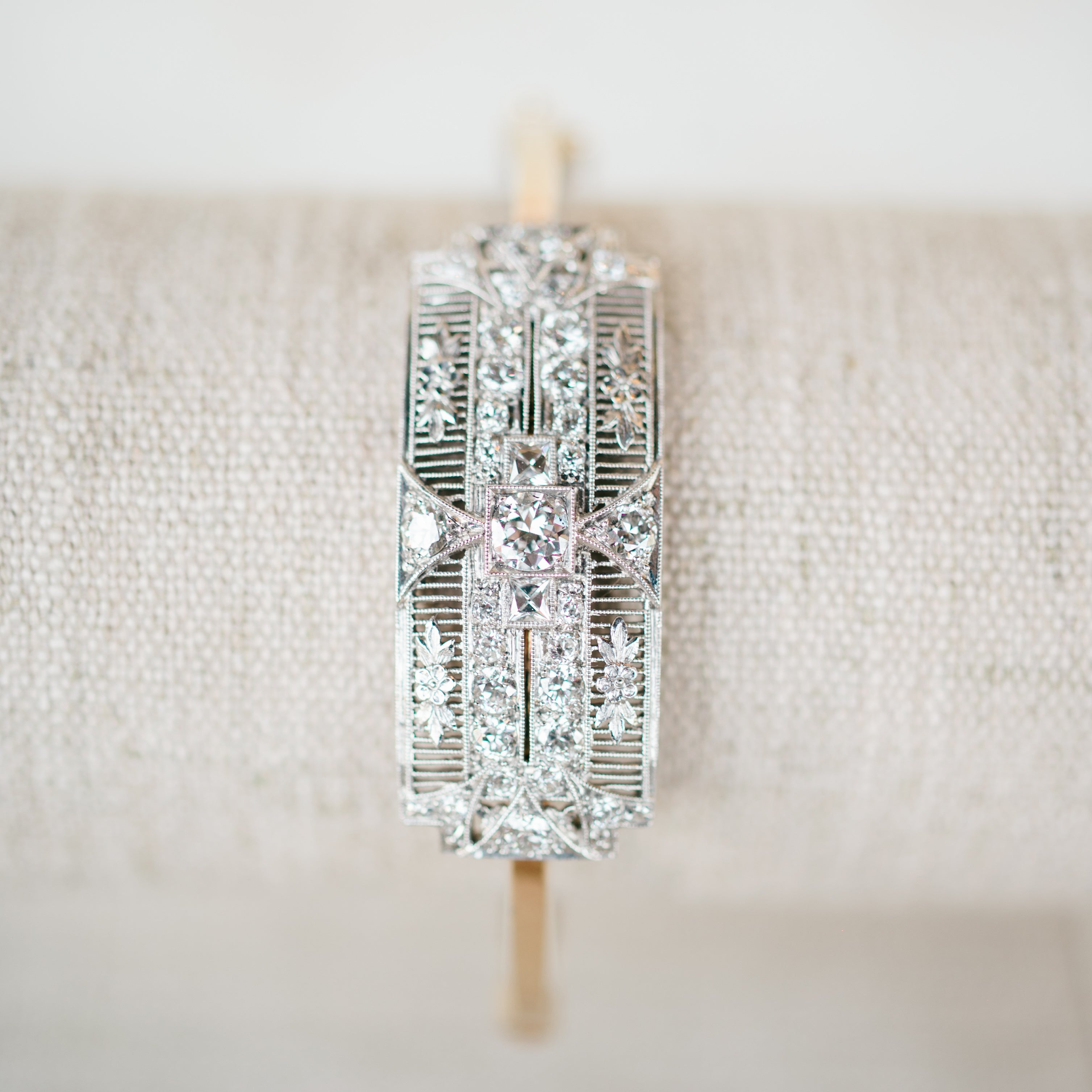 Antique Diamond Bangle