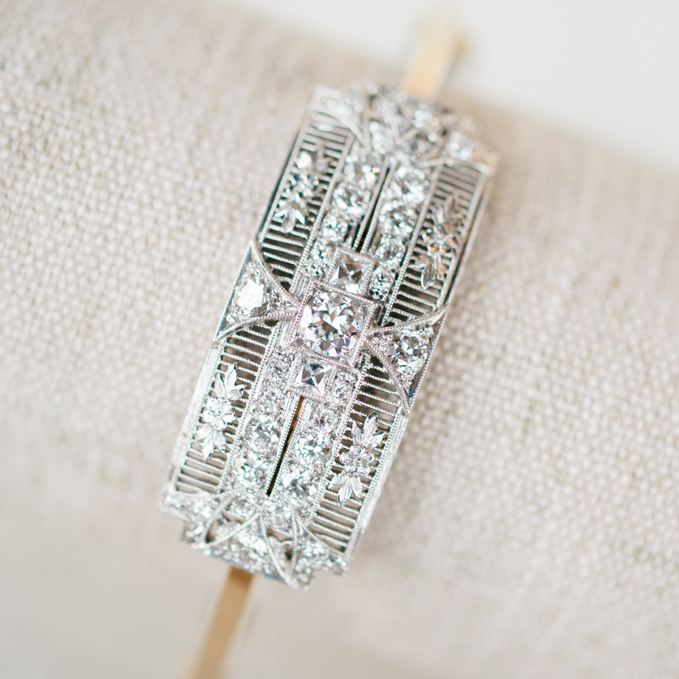 Antique Diamond Bangle