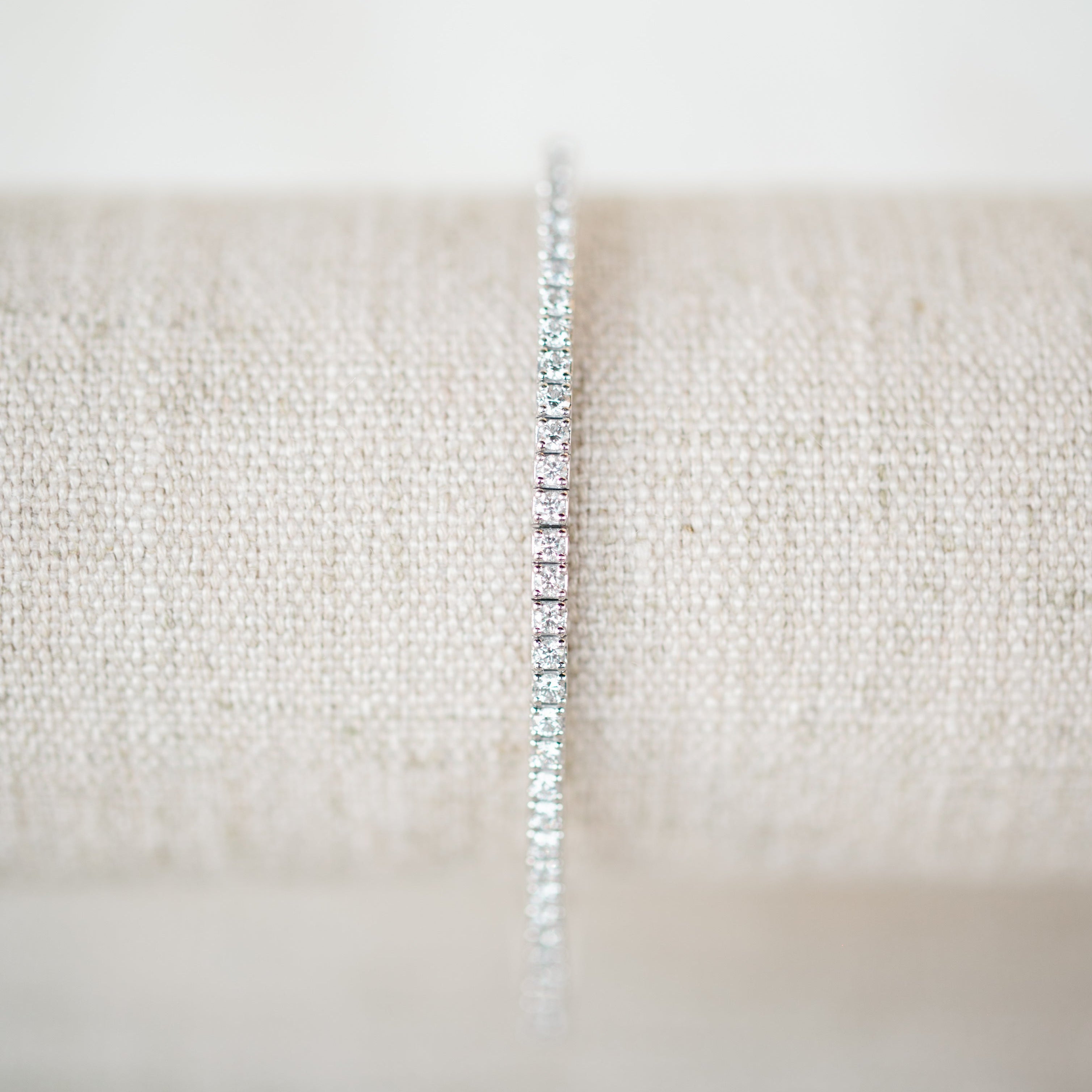 diamond flexible bangle
