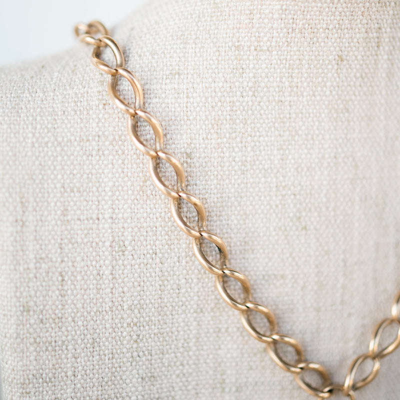 Oval Link Antique Chain