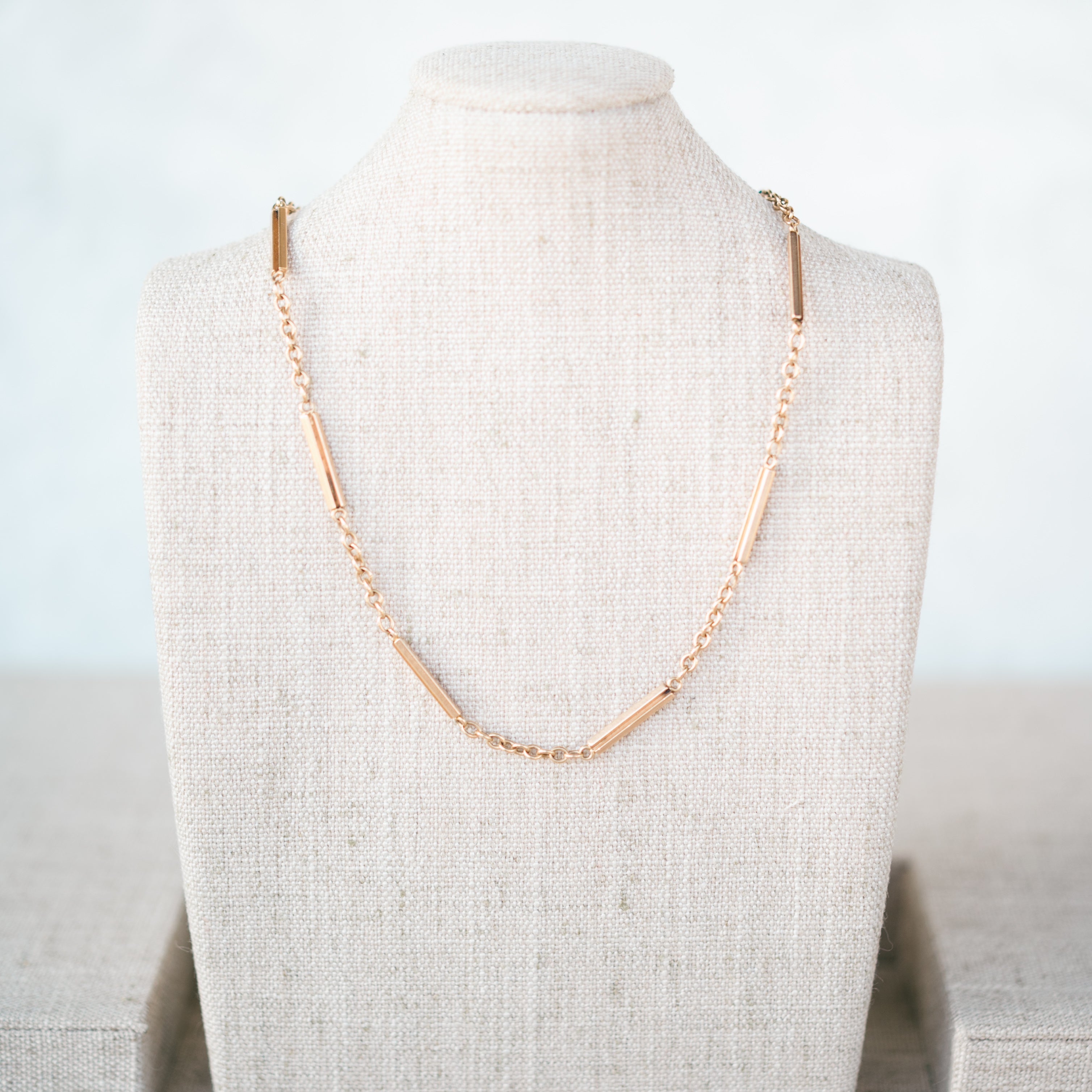 Yellow Gold Watch Chain