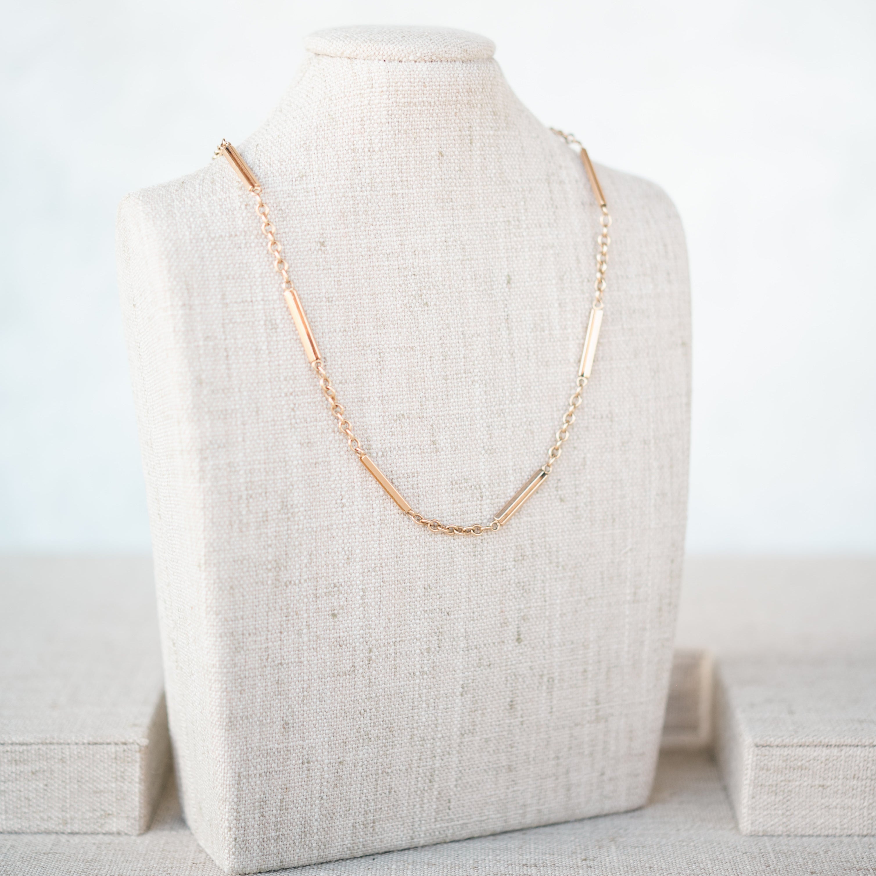 Yellow Gold Watch Chain