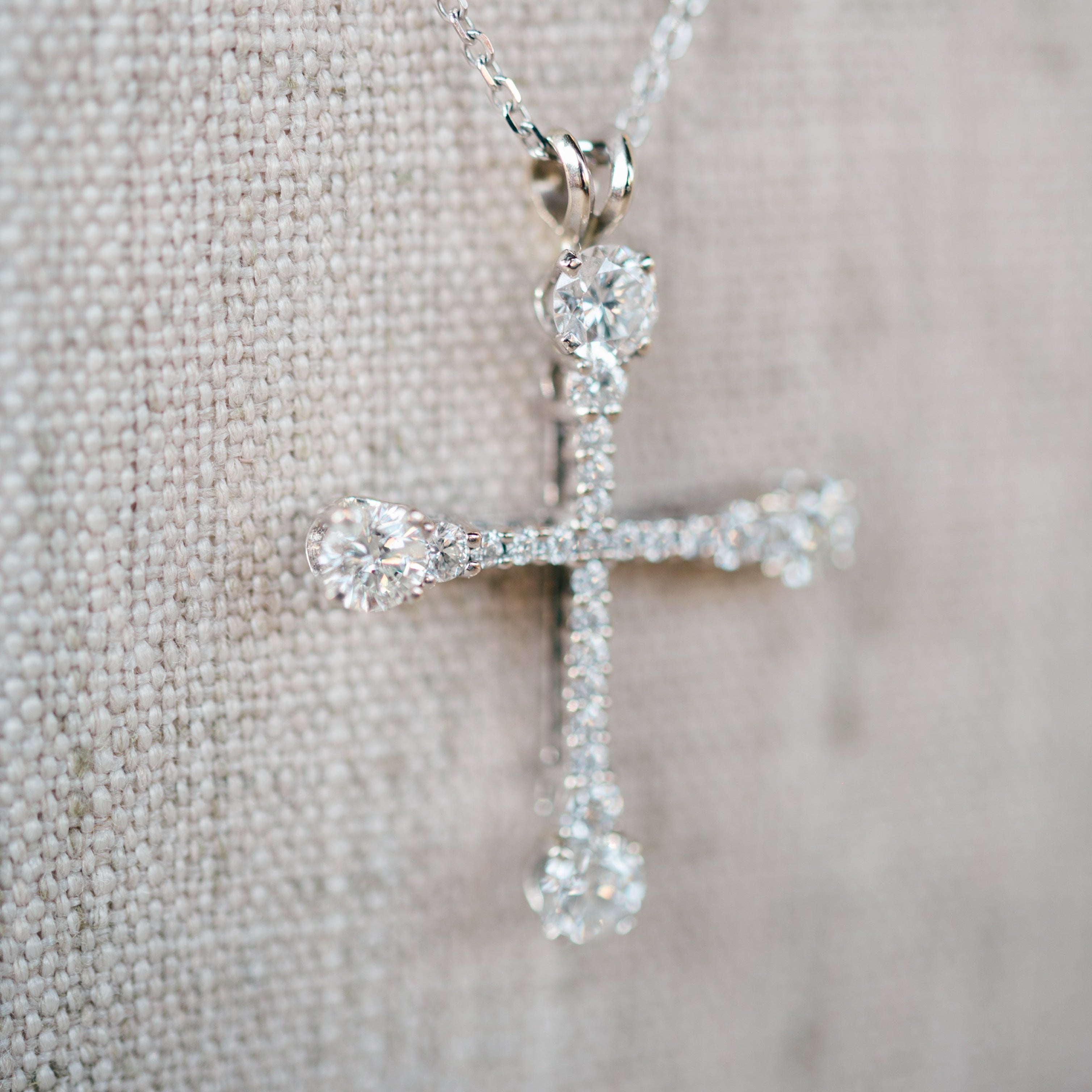 Vintage Diamond Cross