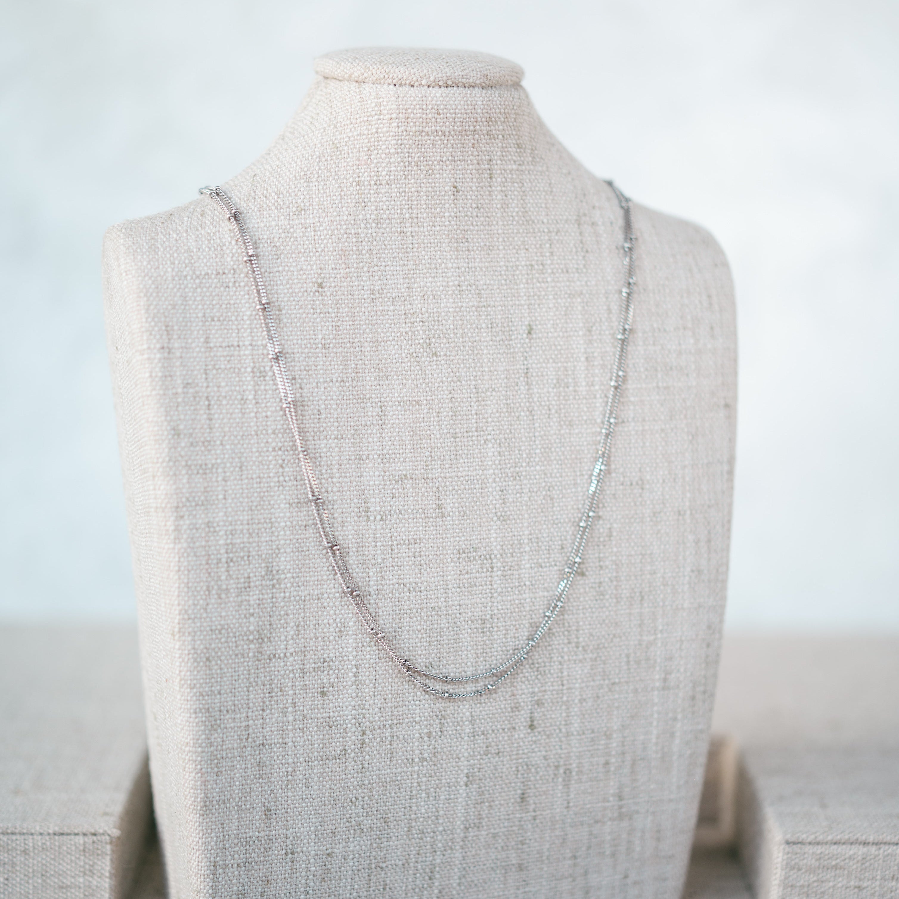 Beaded Double Chain