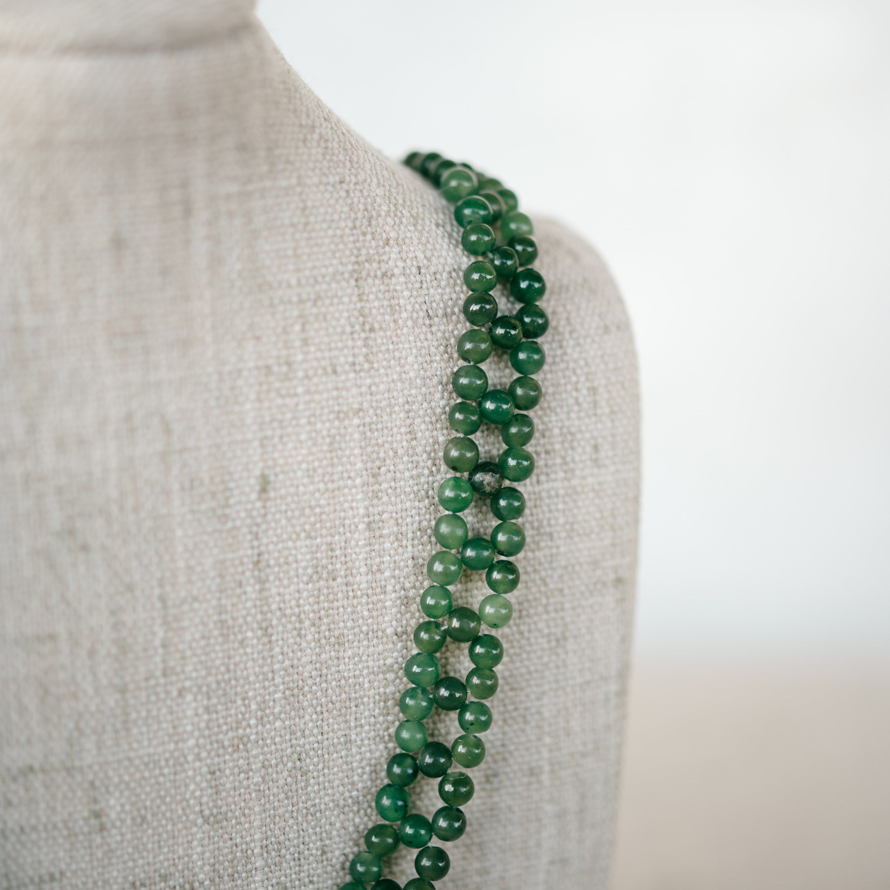 Jade Bead Necklace