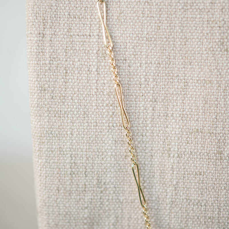 art deco diamond pin conversion necklace