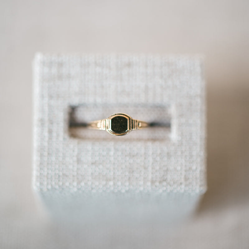 gold baby ring