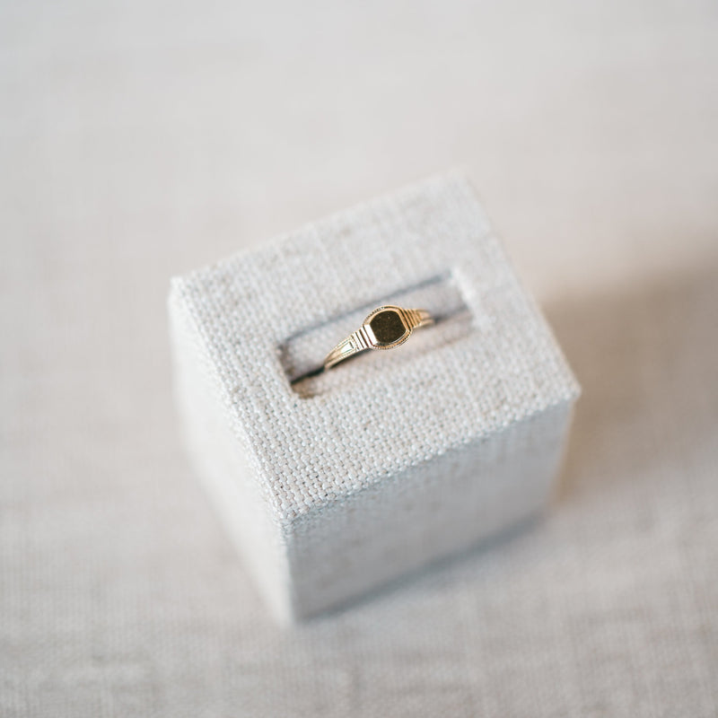 gold baby ring