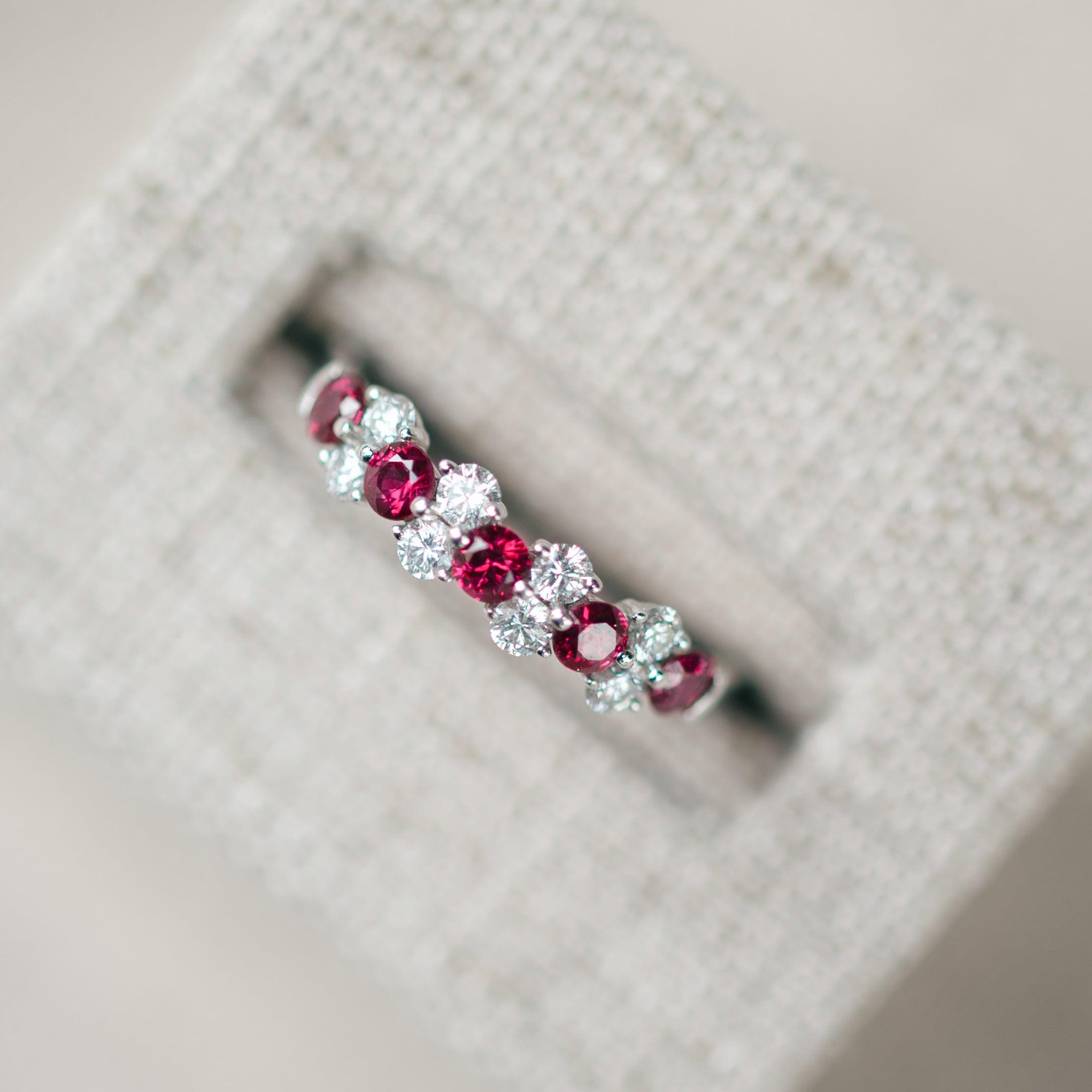 Diamond and Ruby Band