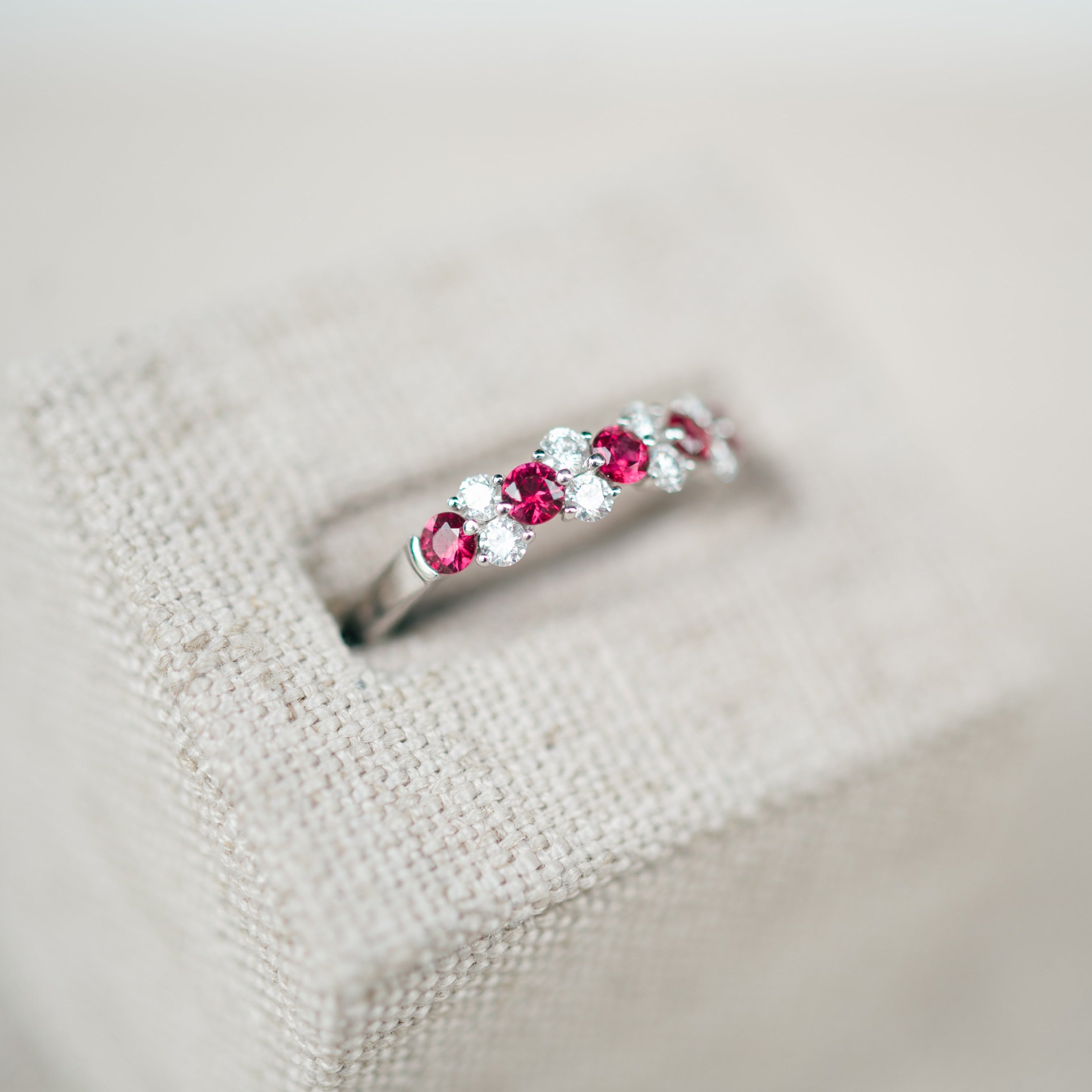 Diamond and Ruby Band