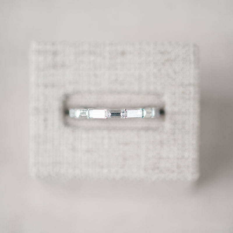 Baguette Diamond Band