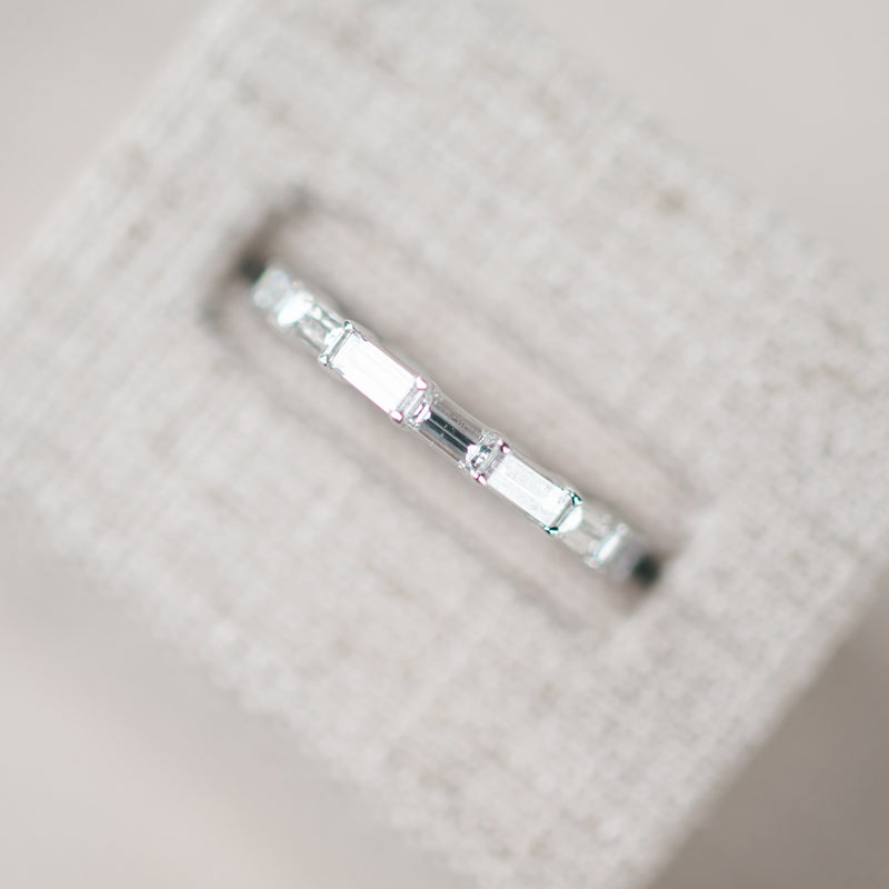 Baguette Diamond Band