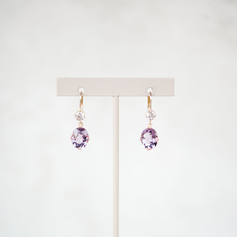 Amethyst Dangle Earrings