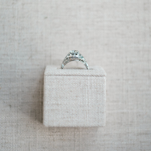 Art Deco Old European Diamond Ring
