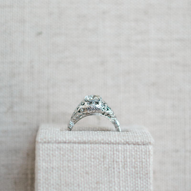 Art Deco Old European Diamond Ring