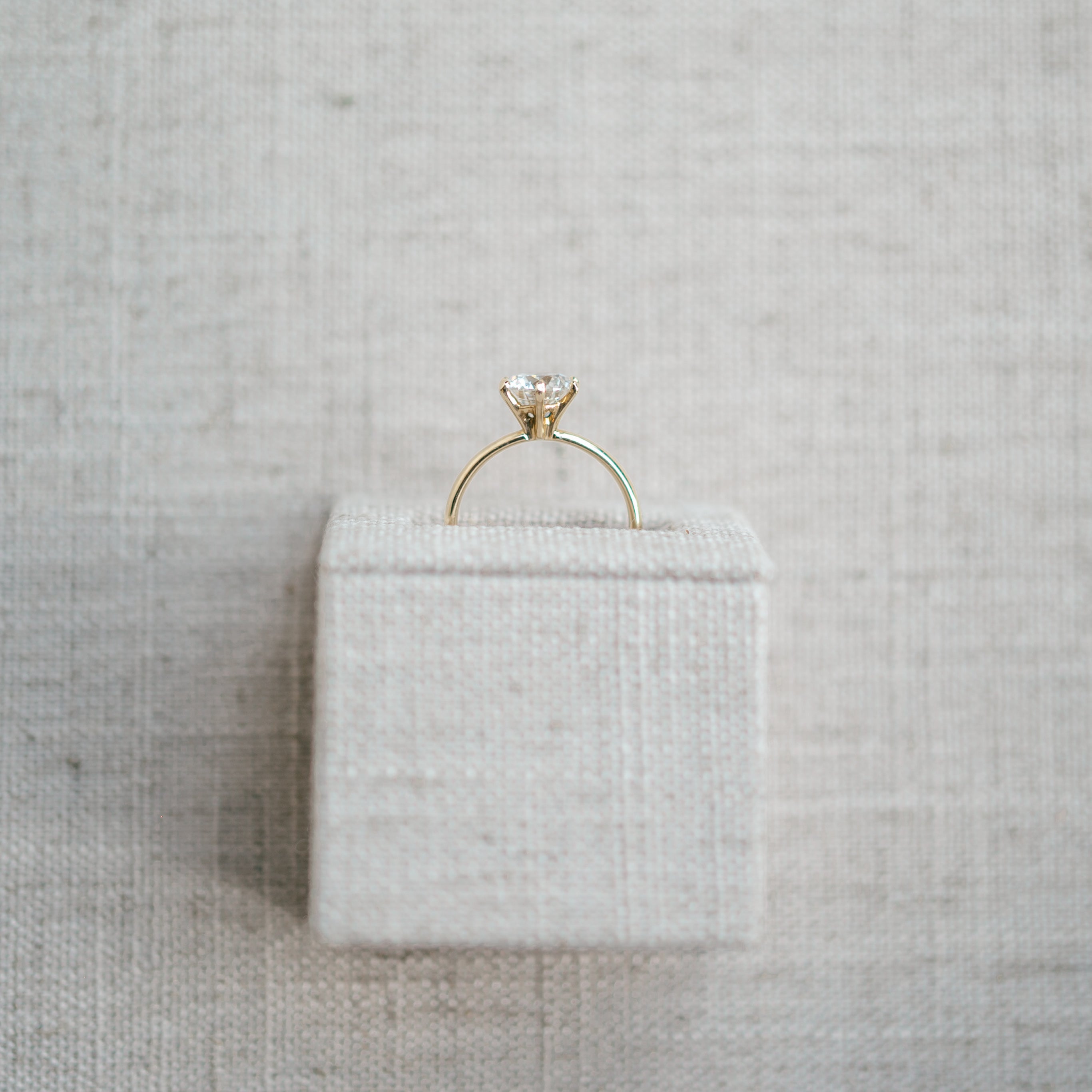 Diamond Solitaire Engagement Ring