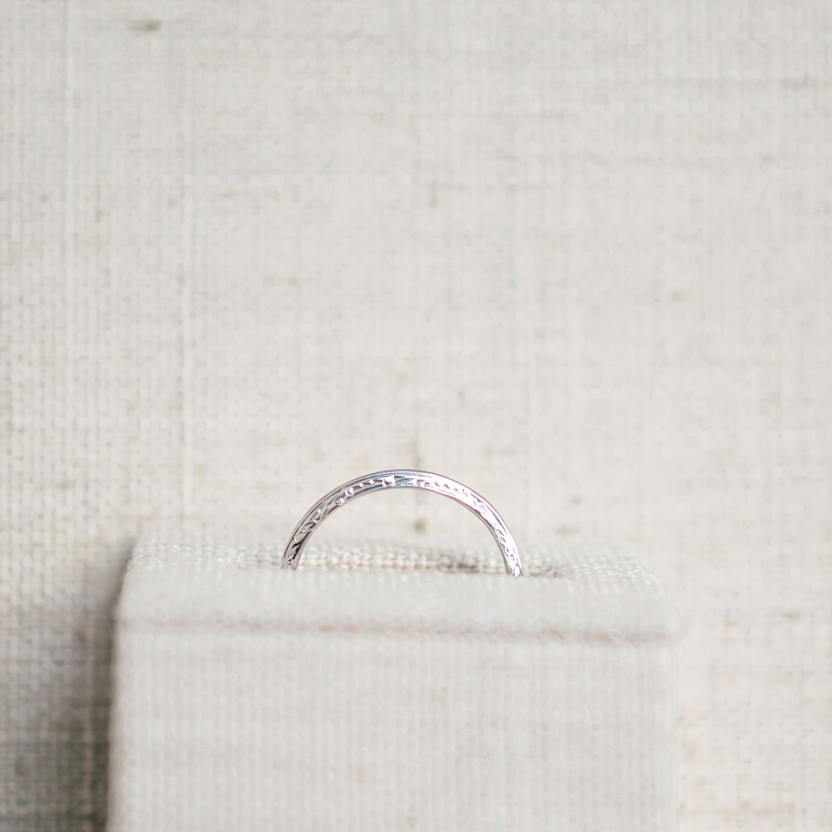 Blue Enamel Eternity Bands