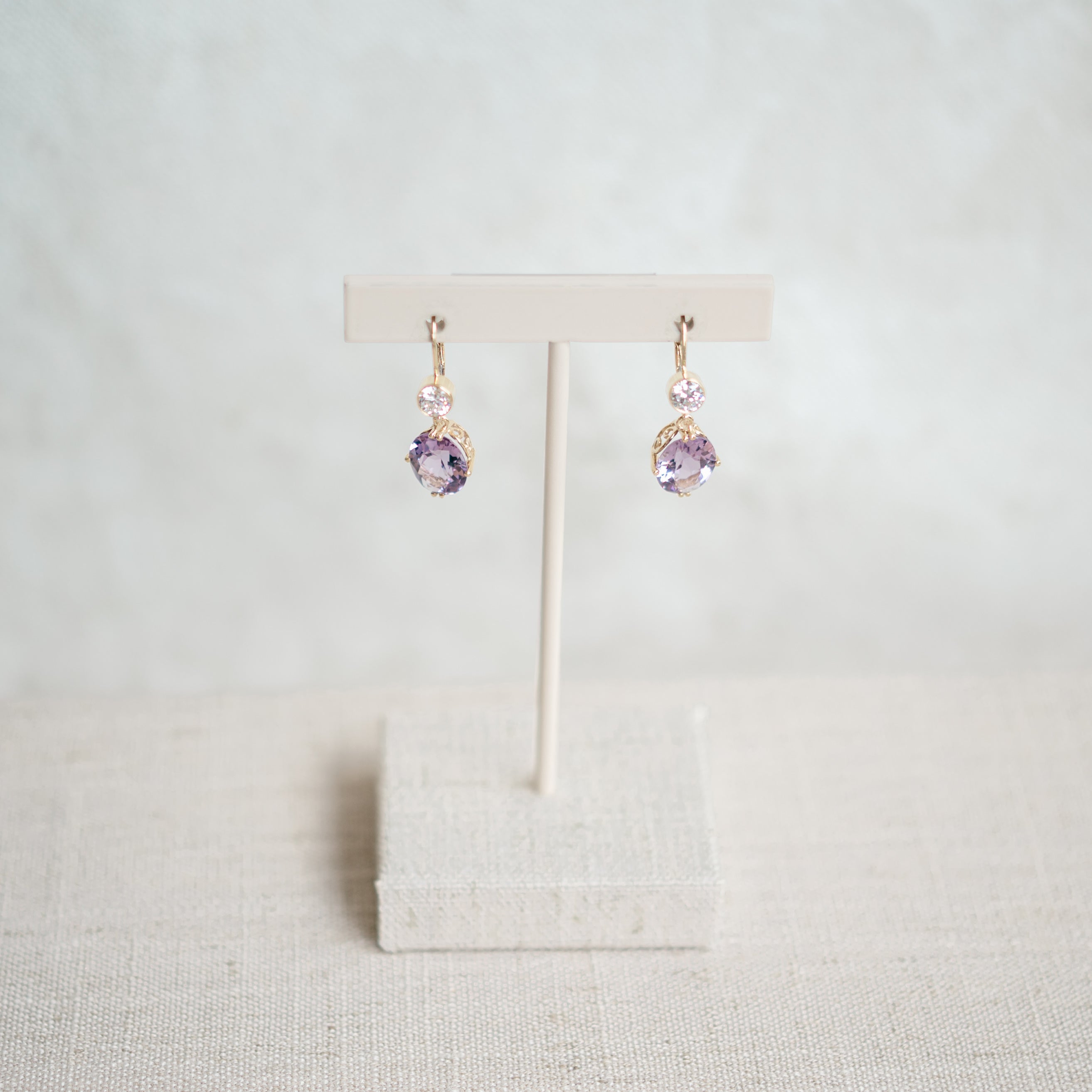 Amethyst Dangle Earrings
