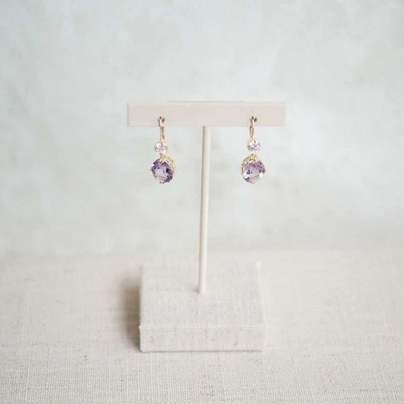 Amethyst Dangle Earrings