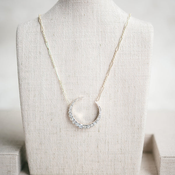 Victorian Crescent Necklace