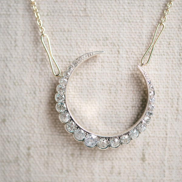 Victorian Crescent Necklace