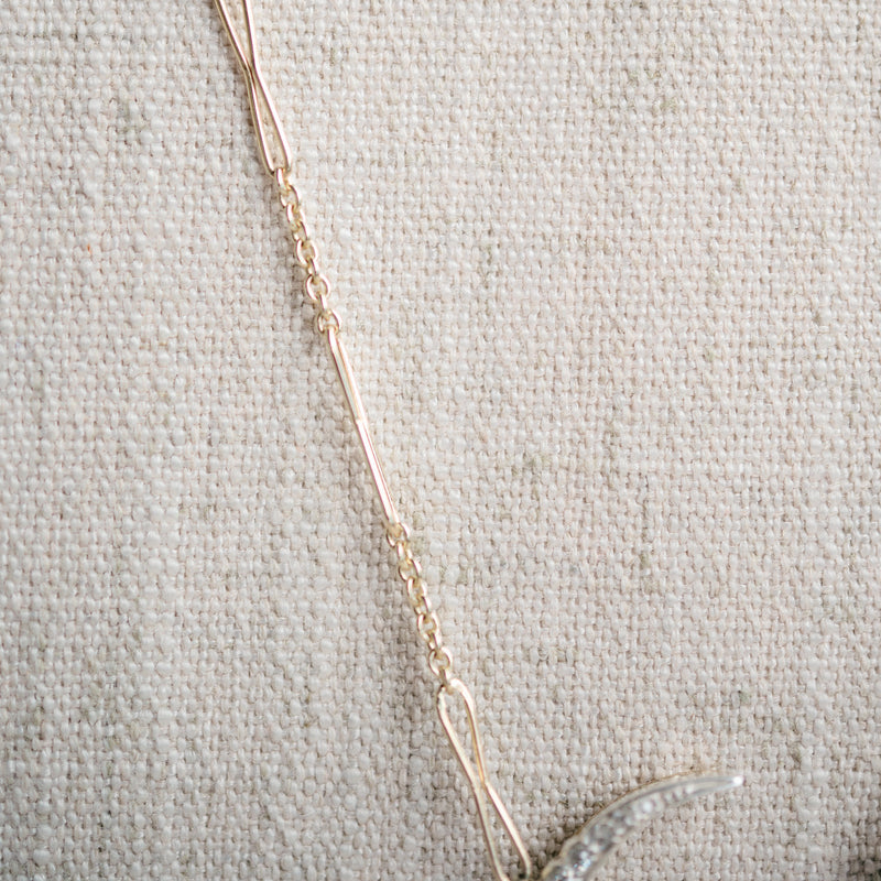 Victorian Crescent Necklace