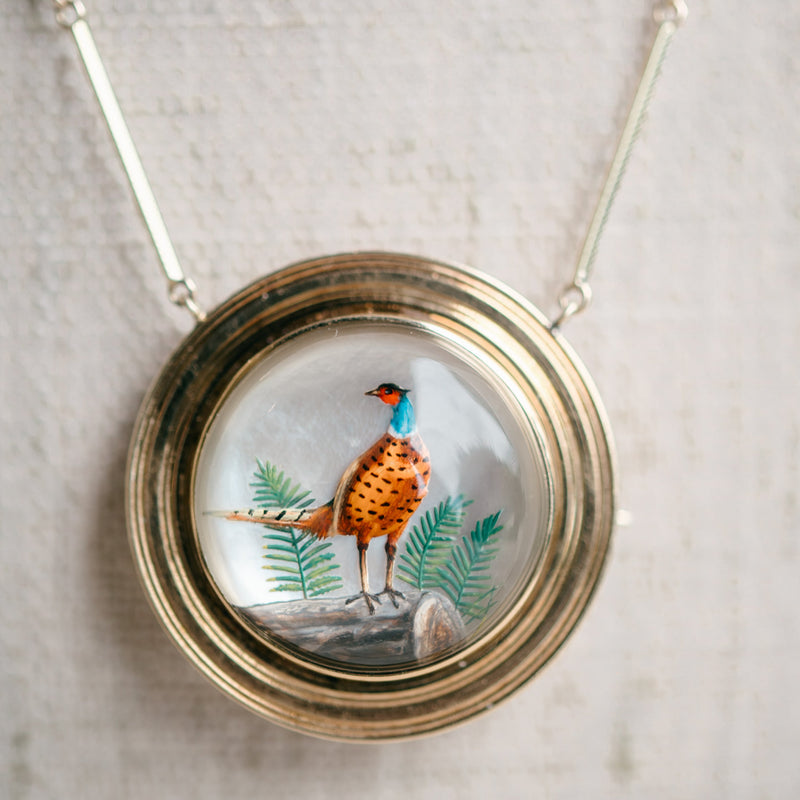 Pheasant Essex Necklace