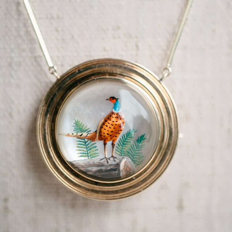Pheasant Essex Necklace