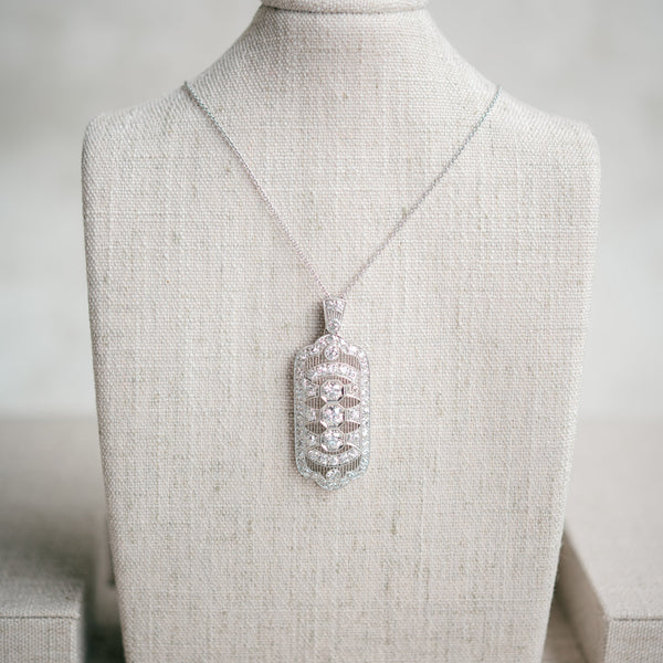 Art Deco Diamond Necklace