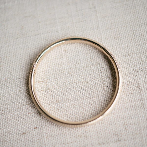 Beaded Edge Baby Bangle