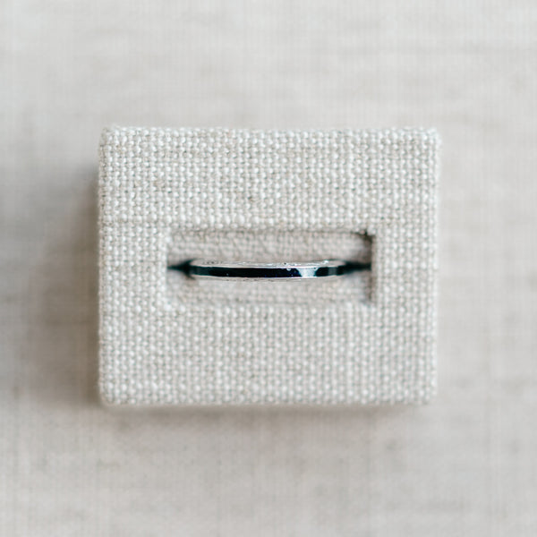 Blue Enamel Eternity Bands