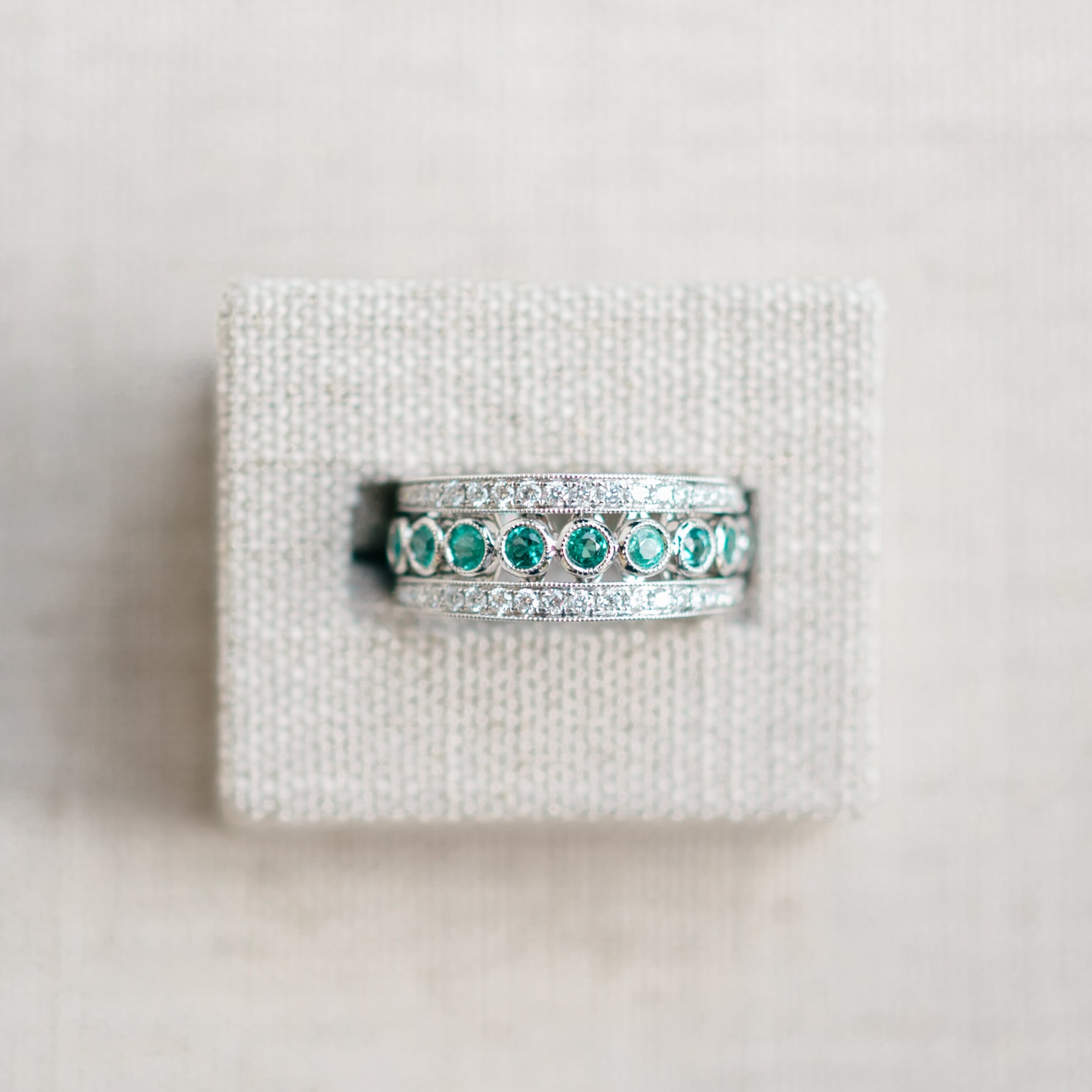 Emerald and Diamond Band