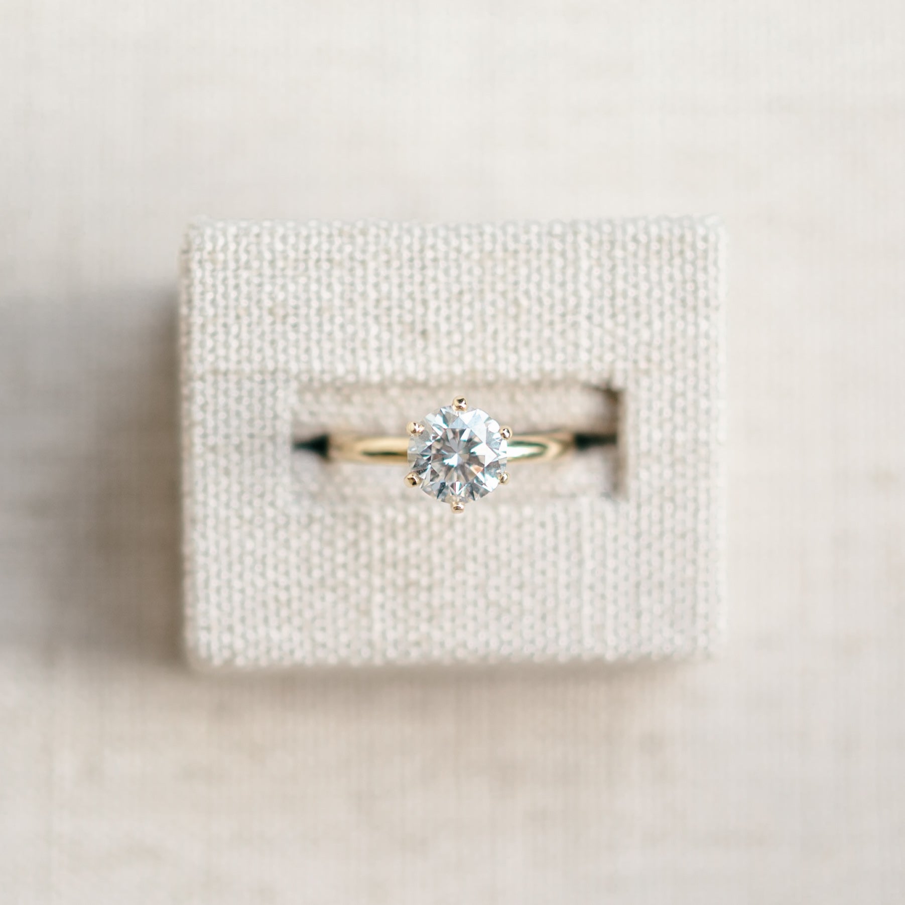 Diamond Solitaire Engagement Ring
