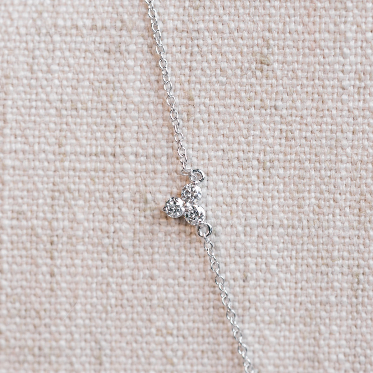 Kylie necklace white gold