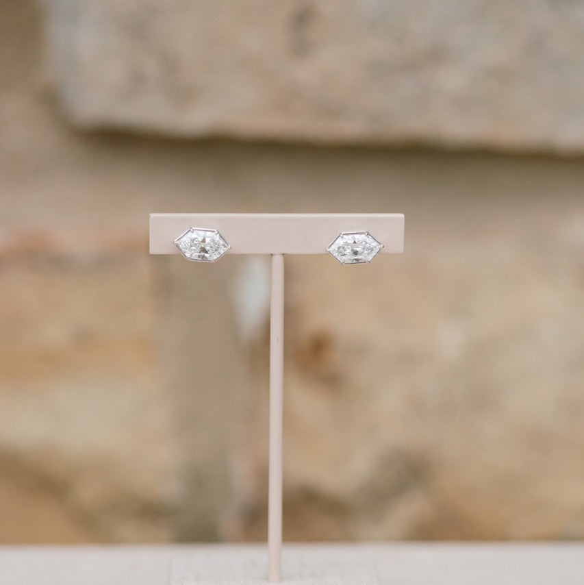 dutch marquise studs