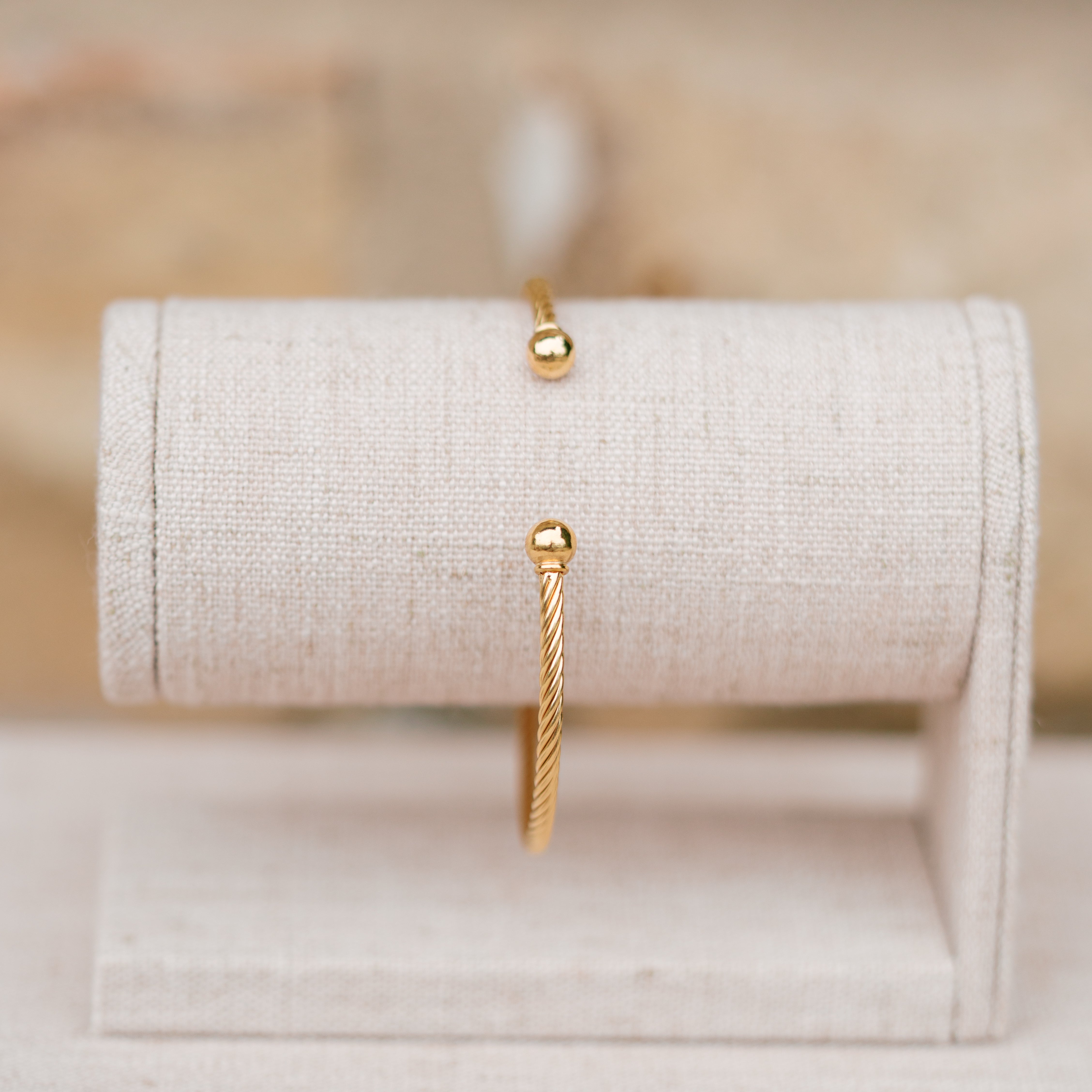14k yellow gold filled cuff bracelet