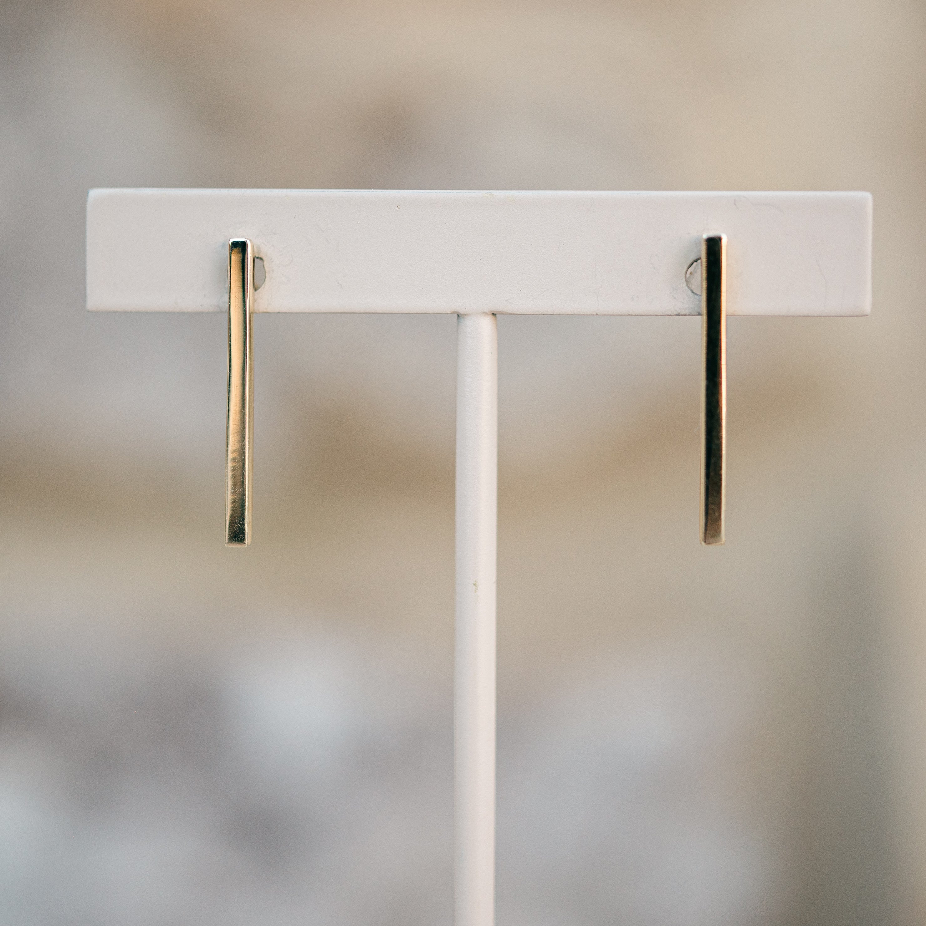Bar earrings