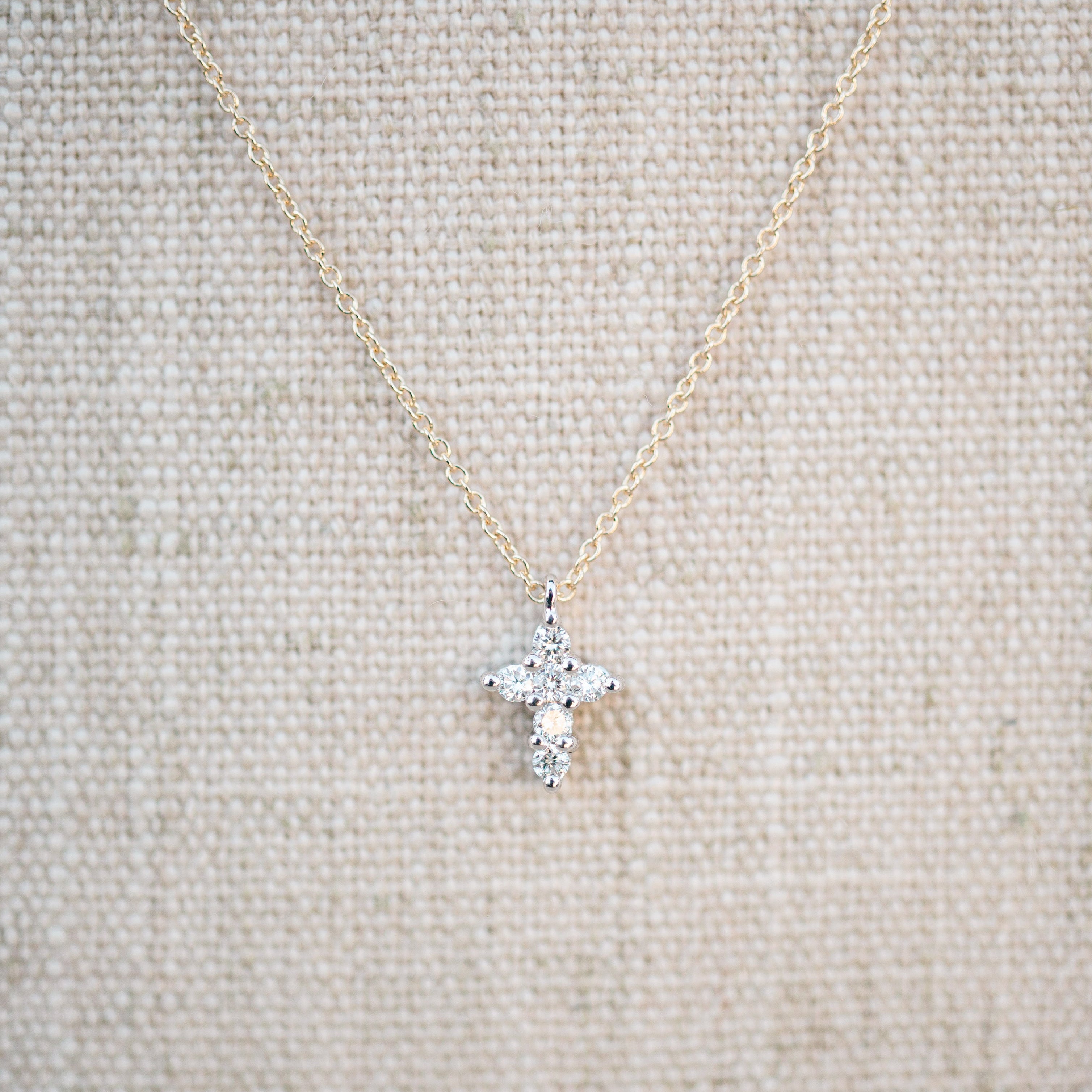 Julie necklace, mixed metal