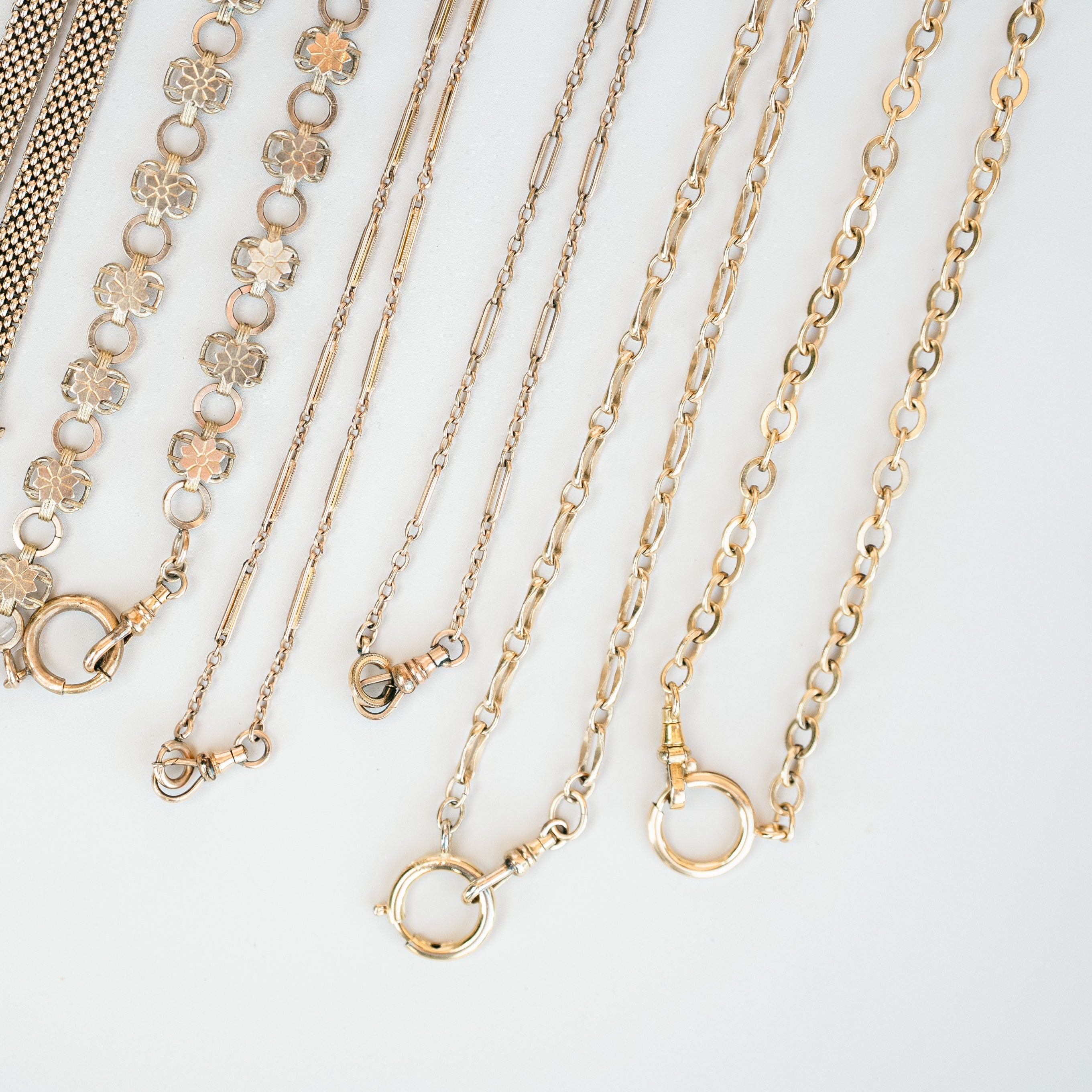 Vintage gold filled 26.5 inch chain