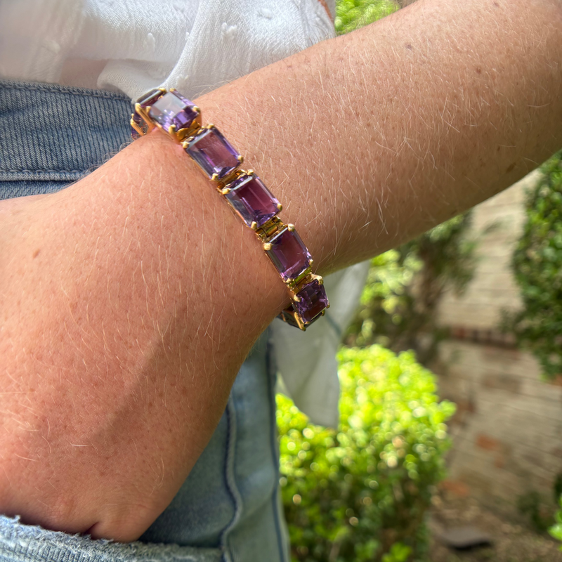 Amethyst Estate bracelet