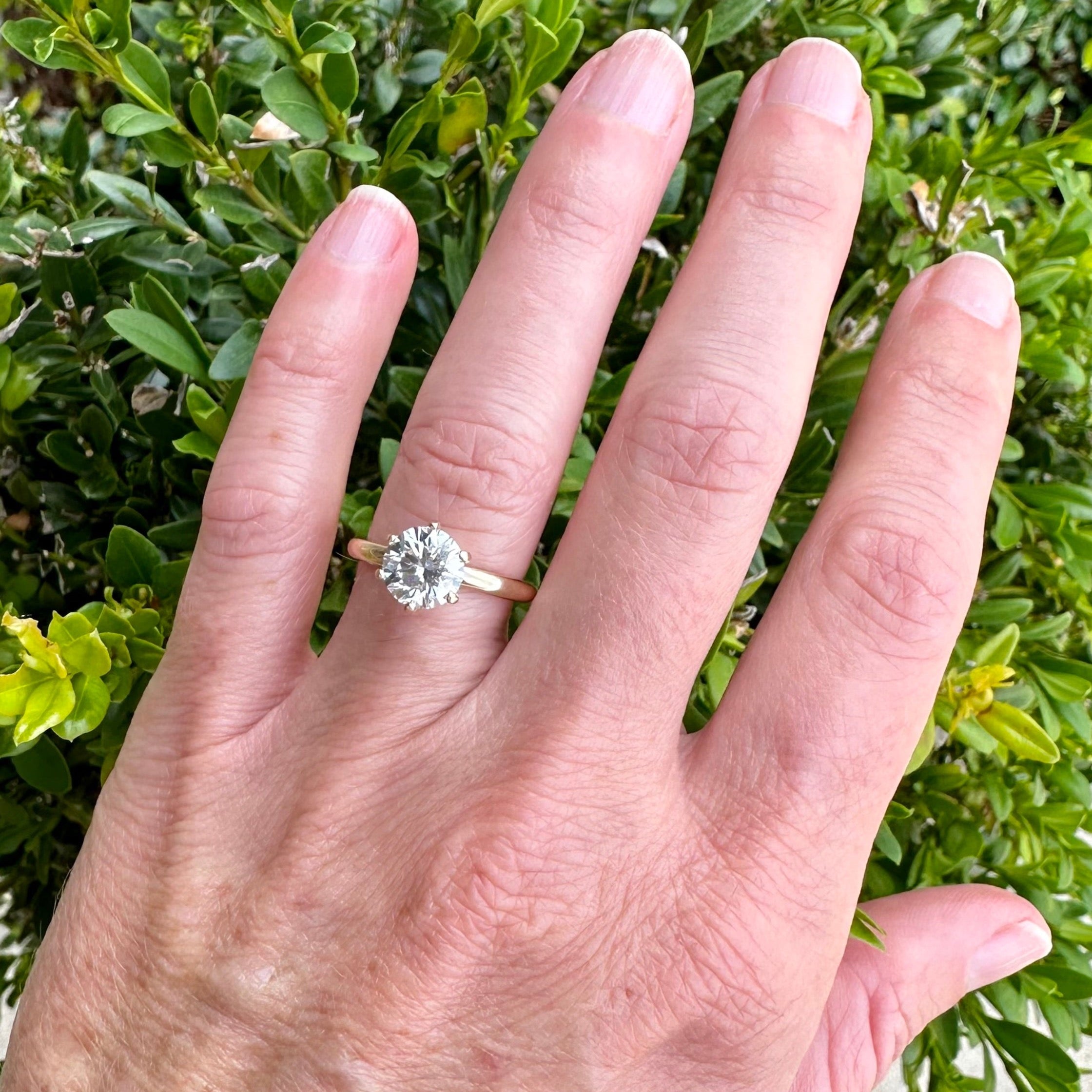 Diamond Solitaire Engagement Ring